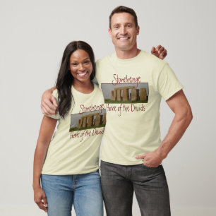 Camiseta O Stonehenge ocasional dos homens