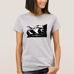 Camiseta O Streetbike T da mulher