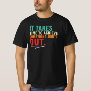 Camiseta O Sucesso Leva Tempo Não Desista Citação de Motiva