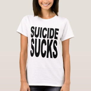 Camiseta O suicídio suga