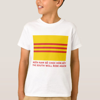 Camiseta O sul aumentará outra vez! Vietnam sul, de que é!