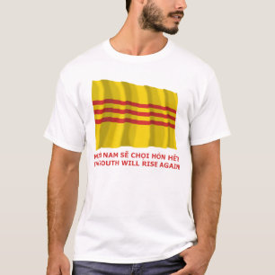 Camiseta O sul aumentará outra vez! Vietnam sul, de que é!