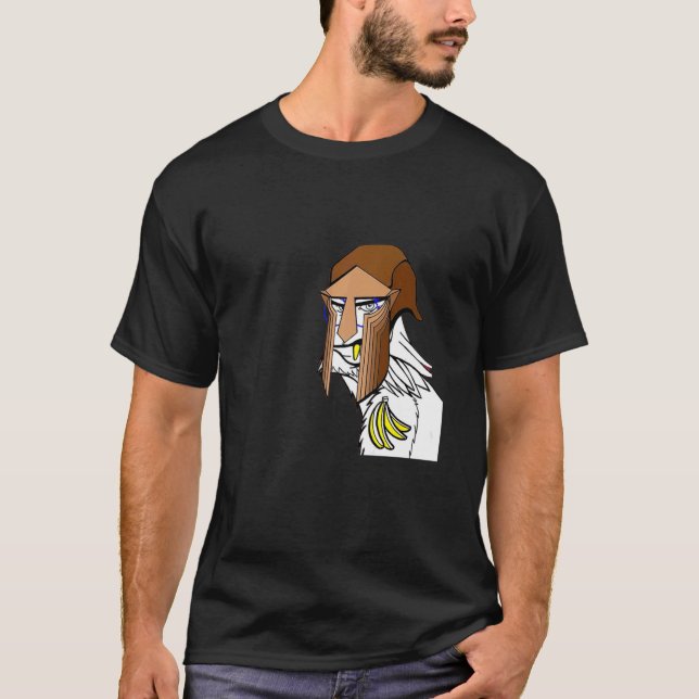 Camiseta O suor de macaco louco (Frente)