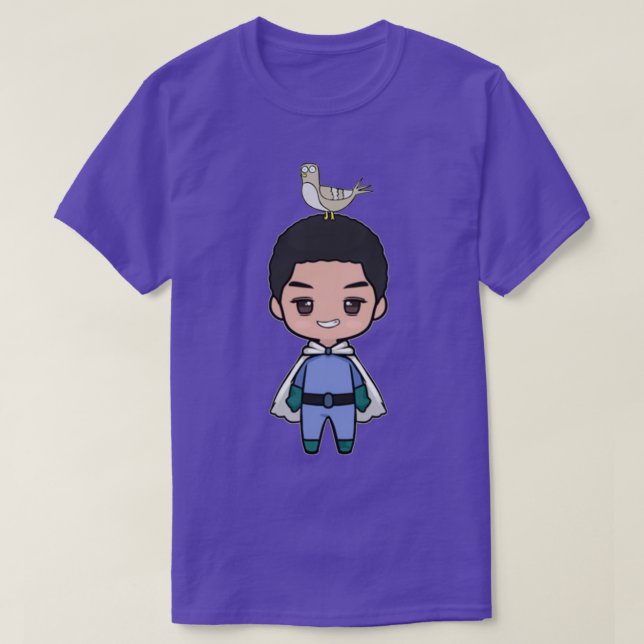 Camiseta O Super Pigeonboy KDee (Frente do Design)