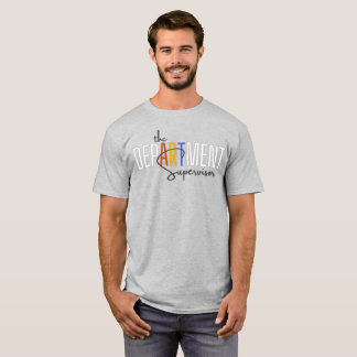 Camiseta O Supervisor do DepARTamento, professor de arte