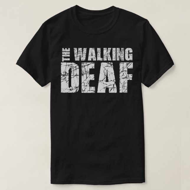 Camiseta O surdo que caminha 1 (Frente do Design)