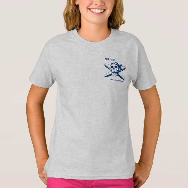 Camiseta "" o surfpirate (Frente)