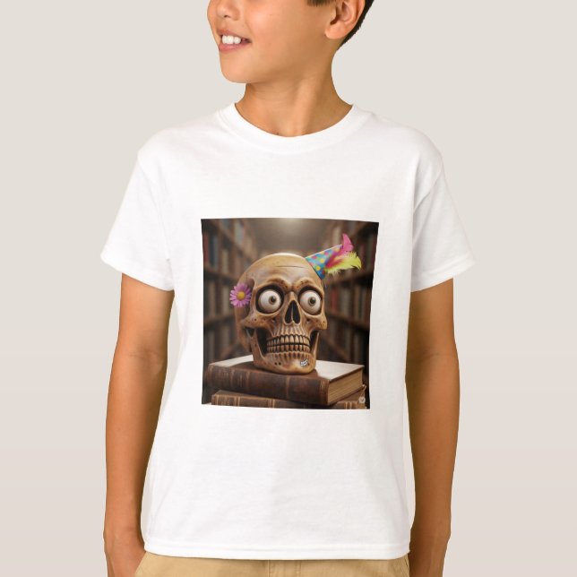 Camiseta O Surpreendido Estudioso (Frente)