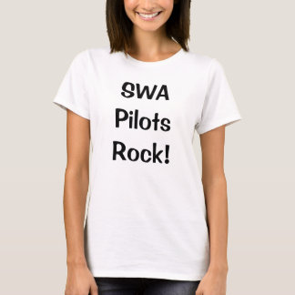 Camiseta O SWA pilota a rocha!