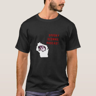 Camiseta O T assustador dos homens do Podcast de Sconnie