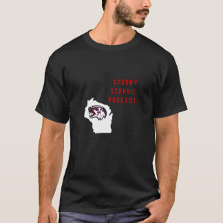 Camiseta O T assustador dos homens do Podcast de Sconnie