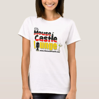 Camiseta O T básico das mulheres da sala de estar do
