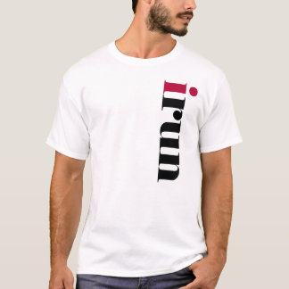Camiseta O T básico dos homens