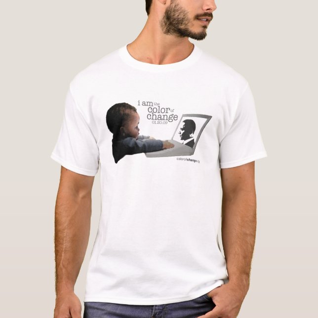 Camiseta O T básico dos homens (Frente)