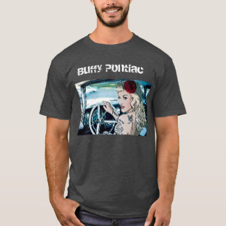 Camiseta O T básico dos homens Buffy de Pontiac