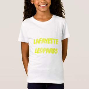 Camiseta O T cabido da menina do curso da escova