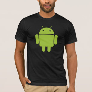 Camiseta O T cabido dos homens do Android