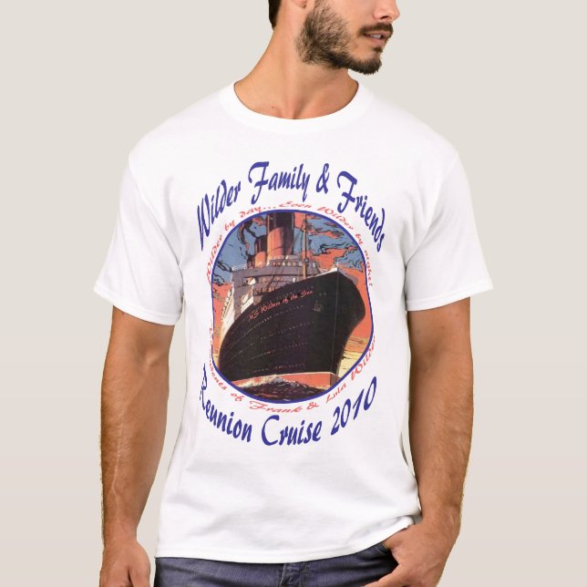 Camiseta O T clássico das mulheres (Frente)