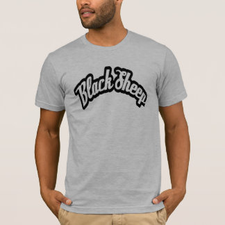 Camiseta O T clássico das ovelhas negras