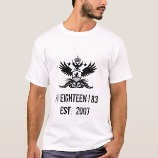 Camiseta O T da Capa do Short da assinatura
