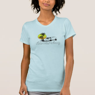 Camiseta O T da menina de Slackstring