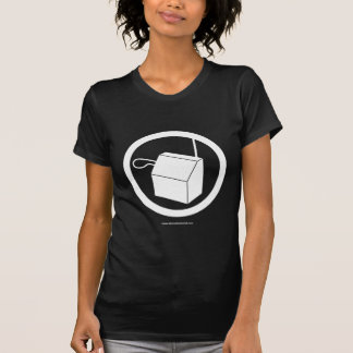 Camiseta O T das mulheres da rocha de Theremin