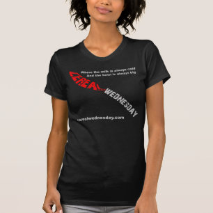 Camiseta O T das mulheres de quarta-feira do cereal