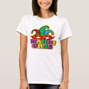 Camiseta O T das mulheres do carnaval
