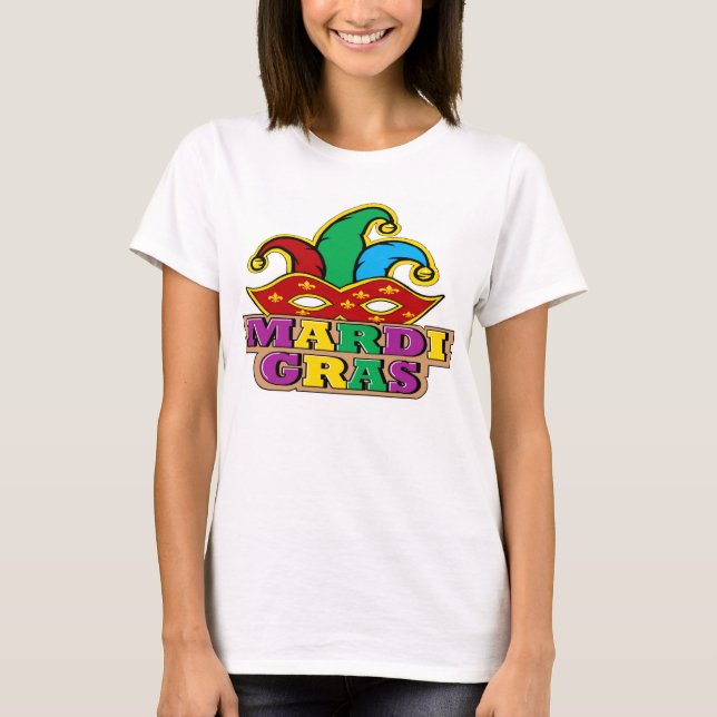 Camiseta O T das mulheres do carnaval (Frente)