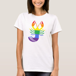 Camiseta O T das mulheres do E-papo-lity