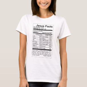 CAMISETA O T DAS MULHERES DOS FATOS DE JESUS