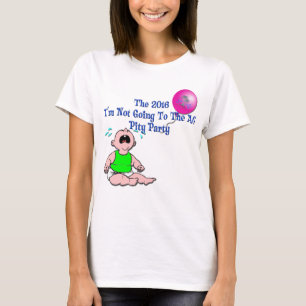 Camiseta O T de 2016 senhoras do partido da piedade, letra