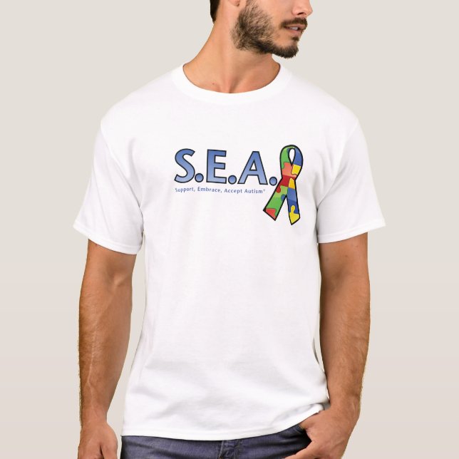 Camiseta O T de homens de MAR (Frente)