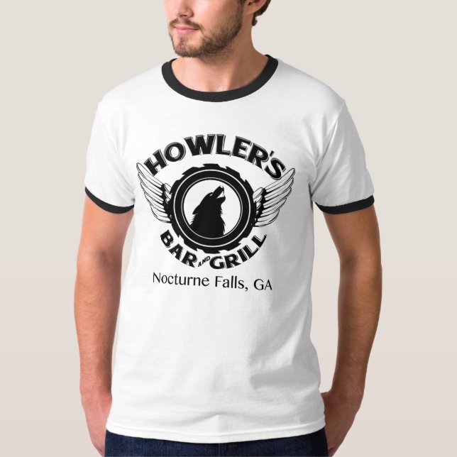 Camiseta O T desportivo unisex do Howler (Frente)