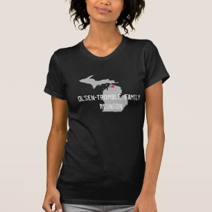 Camiseta O T destruído favorito de Jolie