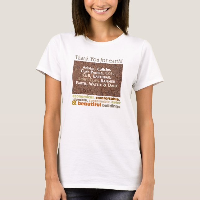 Camiseta O T do construtor grato (Frente)