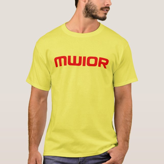 Camiseta O T do observador de MWIOR (Frente)