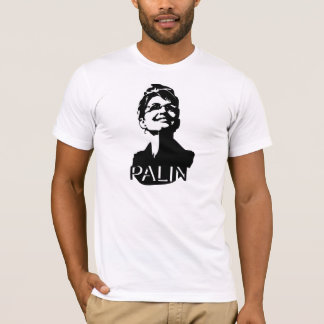 Camiseta O T dos homens claros de Palin