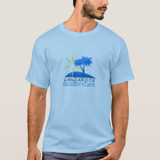 Camiseta O T dos homens da informação de Lanzarote