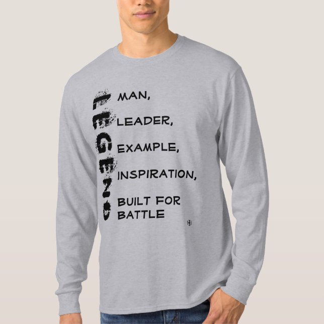 Camiseta O T dos homens da legenda (Frente)