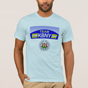 Camiseta O T dos homens de KBNY