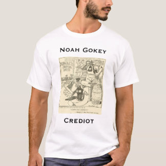 Camiseta O T dos homens de Noah Gokey - Crediot