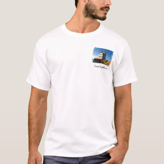 Camiseta O T dos homens do farol de Lorain