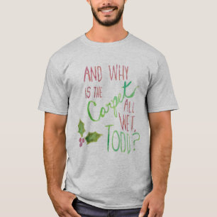 Camiseta O T dos homens do feriado de Margo