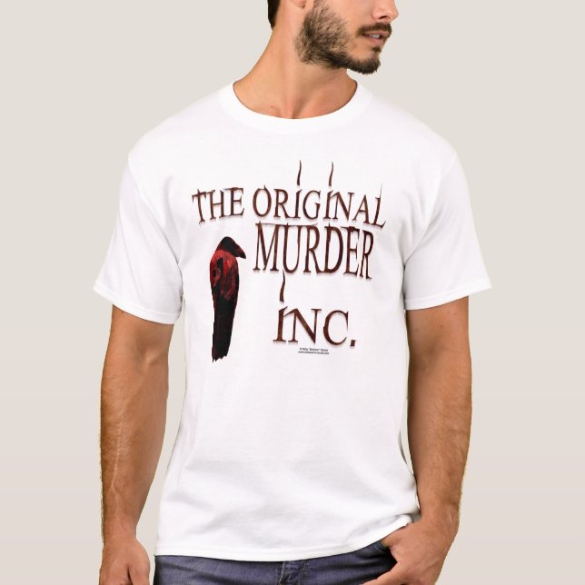 Camiseta O T dos homens do Inc do assassinato (Frente)