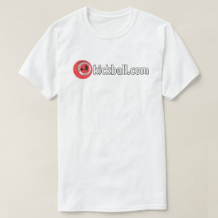 Camiseta O T dos homens - Kickball.com Wordmark