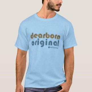 Camiseta O T dos homens originais de Dearborn