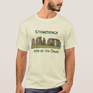Camiseta O T dos homens - Stonehenge, casa do Druid