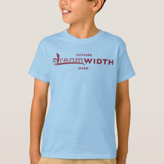 Camiseta O T dos miúdos futuros do usuário de Dreamwidth