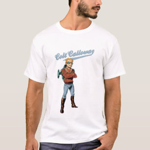 Camiseta O T gráfico dos homens de Calloway do potro